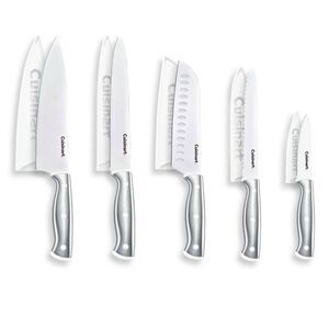 Cuisinart -  10pc Colorcore Cutlery Set White White